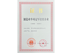造作业单项冠军造就企业：PG电子海缆